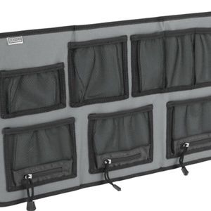LOCKDOWN Hanging Organizer Large Gray and Black